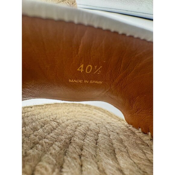 Versace Women's Medusa Espadrille Wedge Sandals - Picture 7 of 9